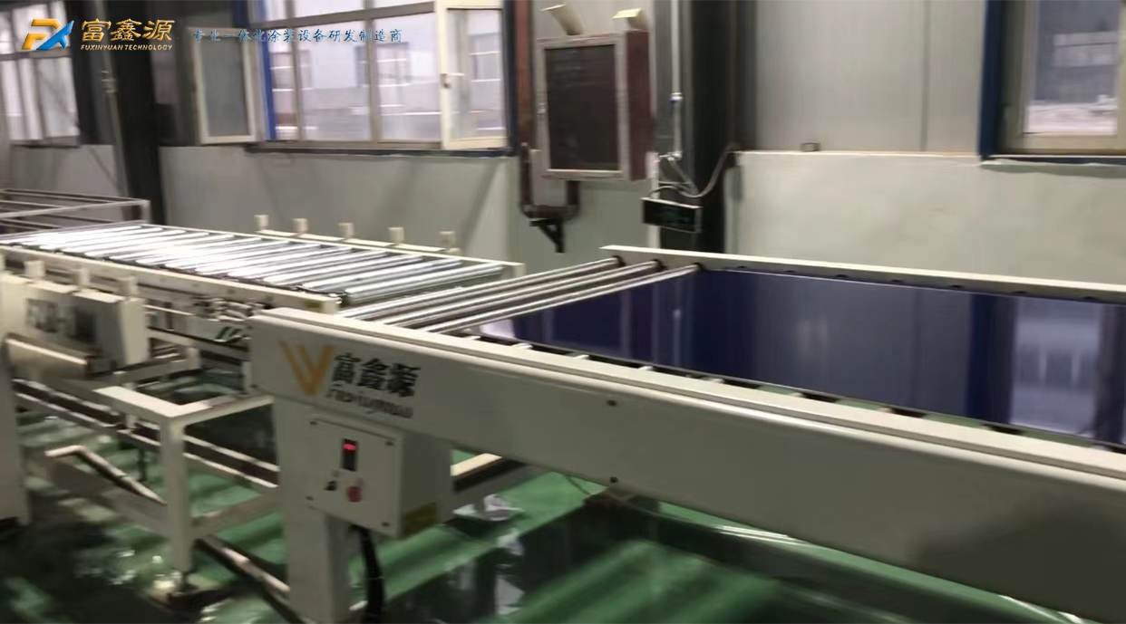 輥涂生產(chǎn)線 滾涂機(jī) 輥涂機(jī) 輥涂設(shè)備 輥涂生產(chǎn)線 滾涂生產(chǎn)線 大板輥涂 uv涂裝設(shè)備 富鑫源 富源